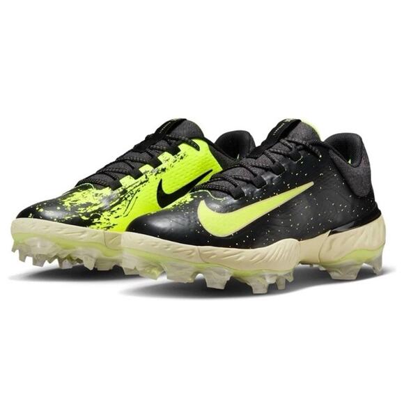 Men\'s Size 11.5 Nike Alpha Huarache NXT MCS \'Black Lime Volt\' FV6096-001 Dragon main image 5